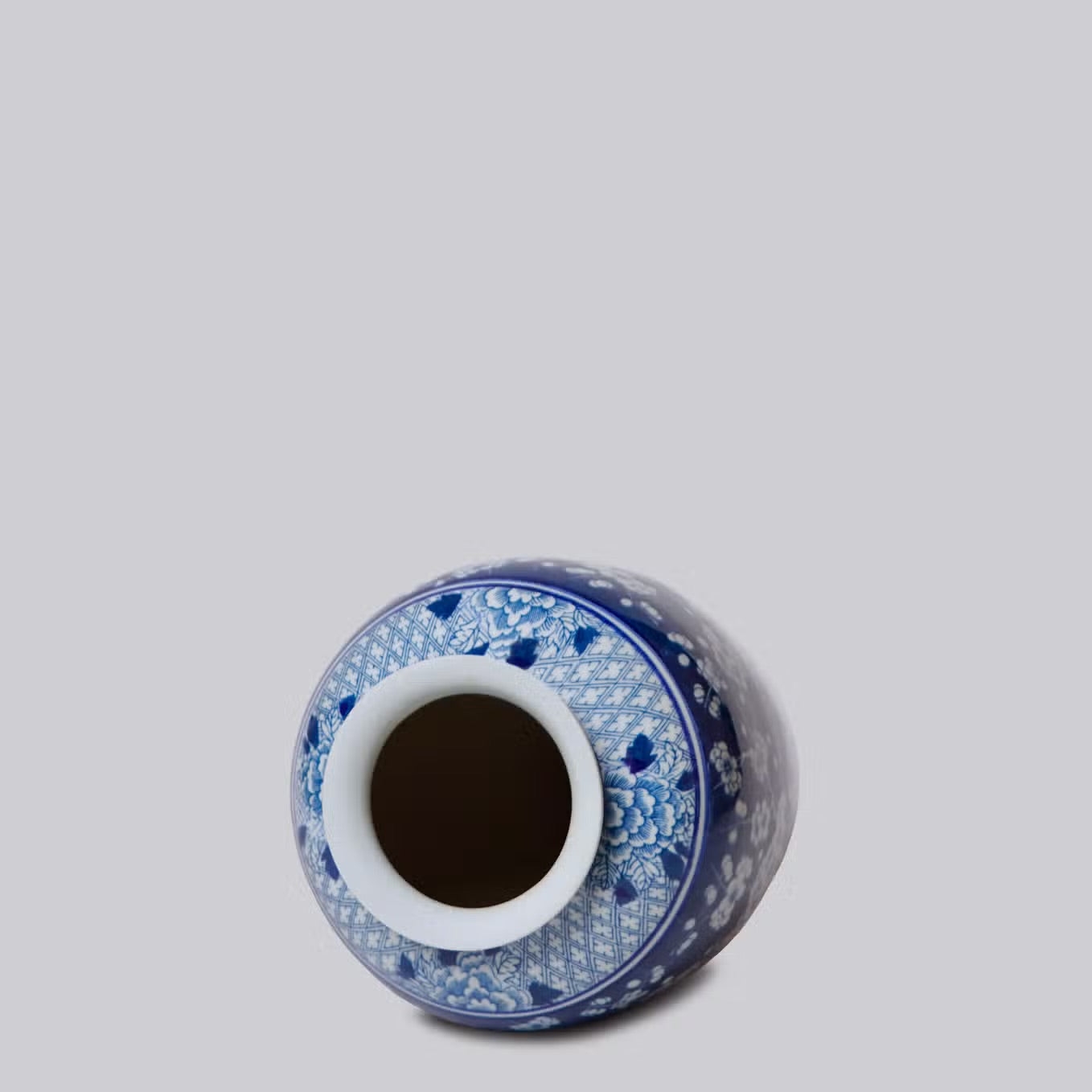 Blue and White Porcelain Plum Blossom Vase