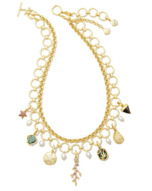 Kendra Scott Brynne Shell Charm Necklace