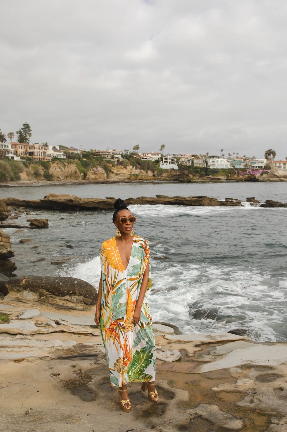 Buenos Palmas Caftan Kaftan Dress