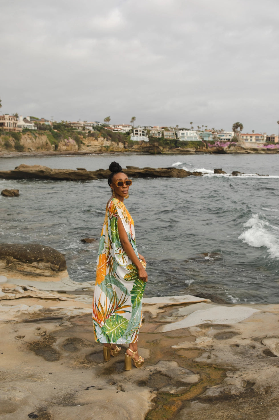 Buenos Palmas Caftan Kaftan Dress