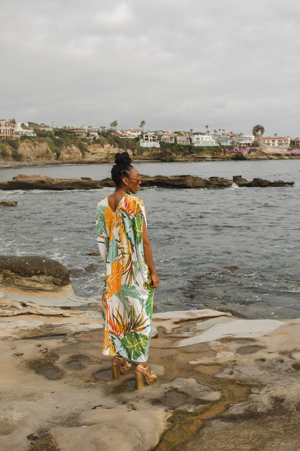 Buenos Palmas Caftan Kaftan Dress