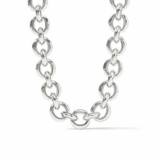 Julie Vos Cannes Link Necklace Silver