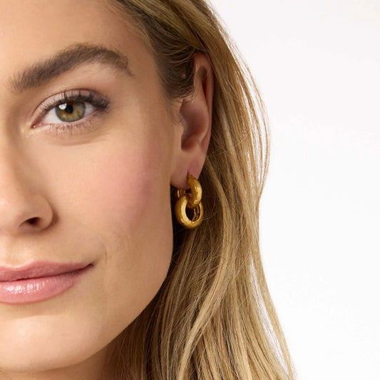 Julie Vos Catalina 2-in-1 Earring Gold