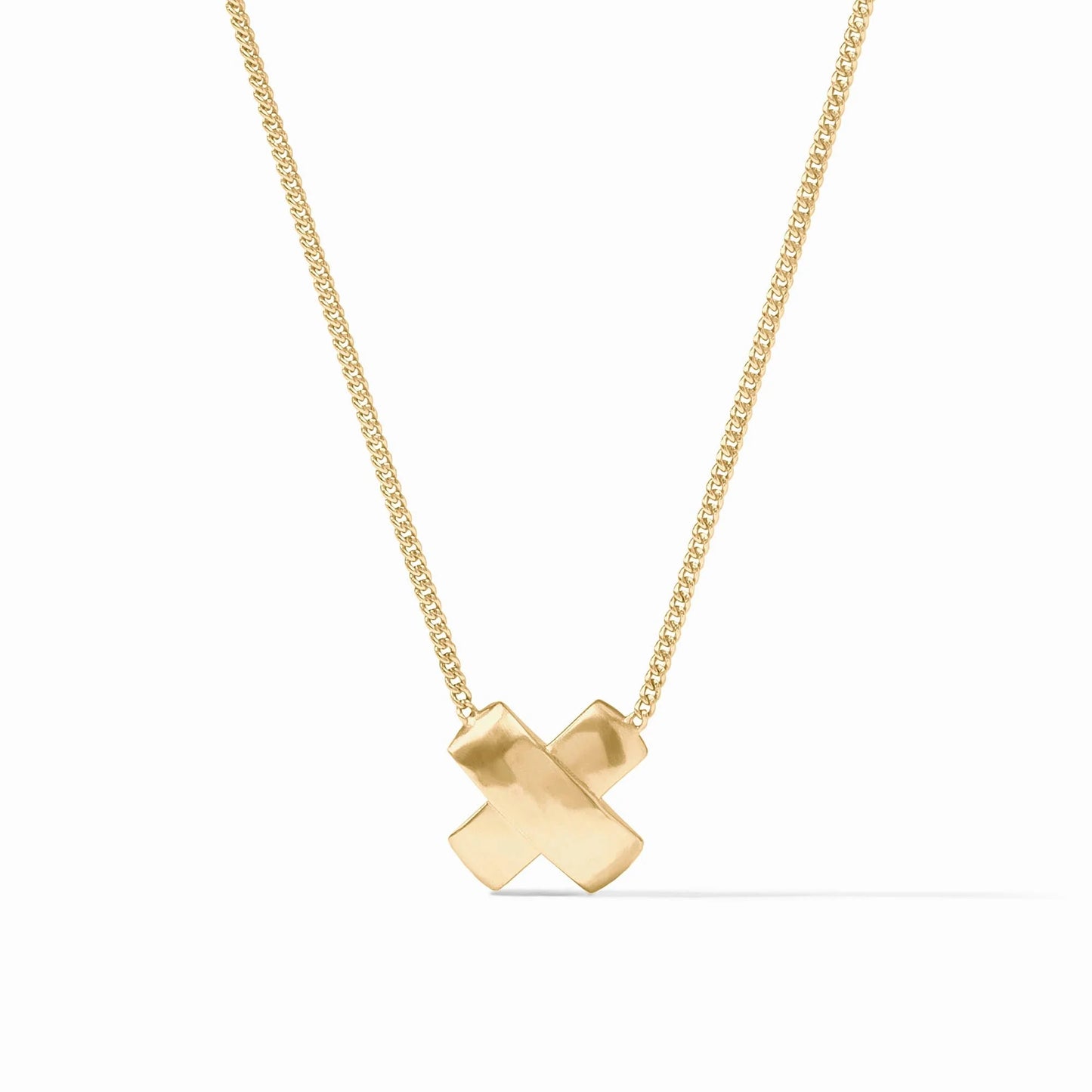 Julie Vos Catalina X Delicate Necklace Gold