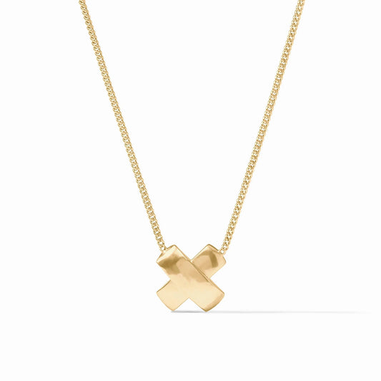 Julie Vos Catalina X Delicate Necklace Gold