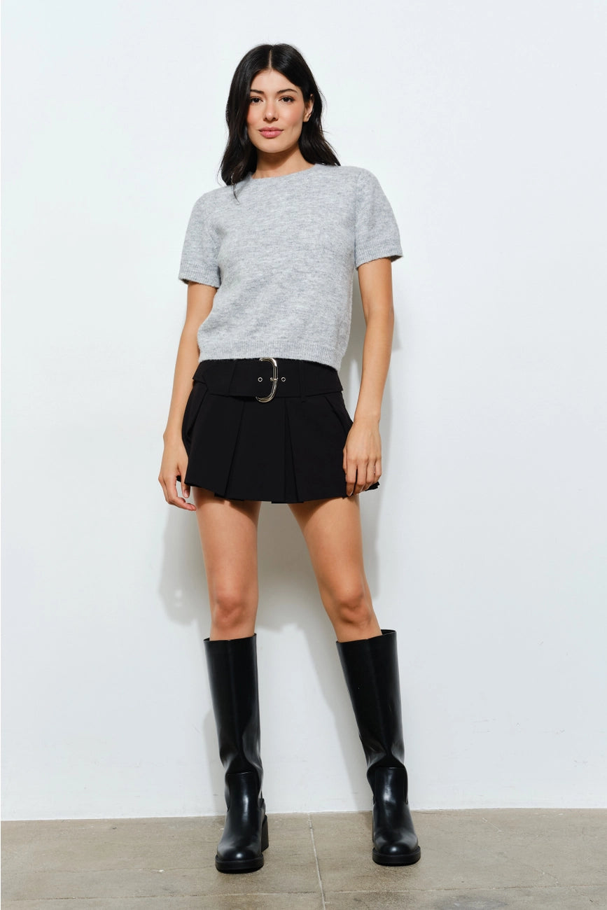 Classic Knit Grey Tee