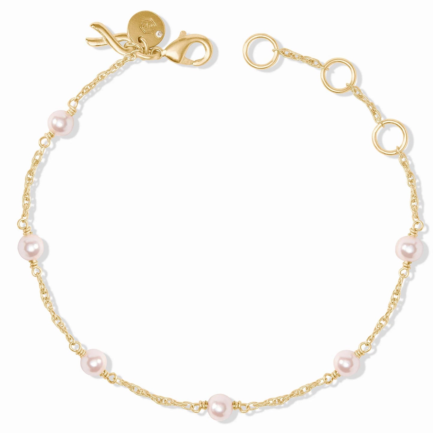 Julie Vos The Pink Delicate Bracelet