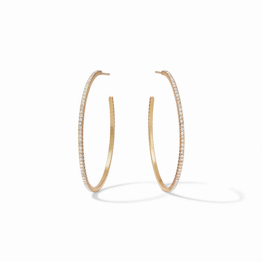 Julie Vos Large Windsor Hoop Earrings
