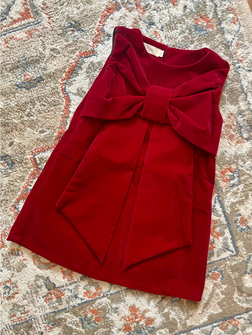 Baby & Toddler Red Emma Holiday Dress