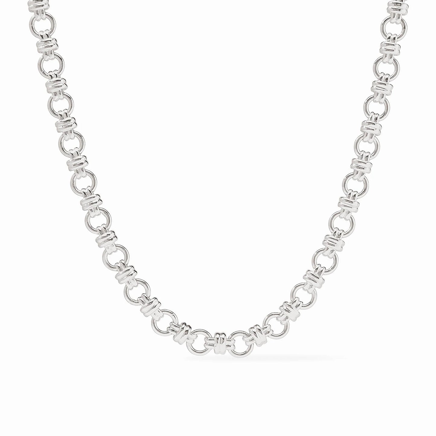 Julie Vos Esme Link Silver Necklace