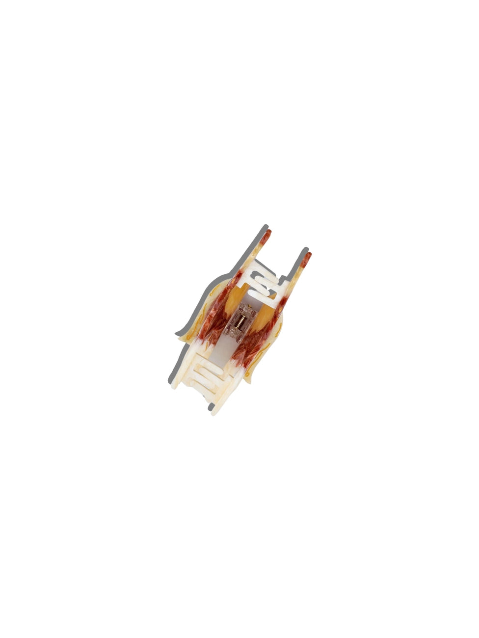 Hand-Painted Horse Claw Hair Clip