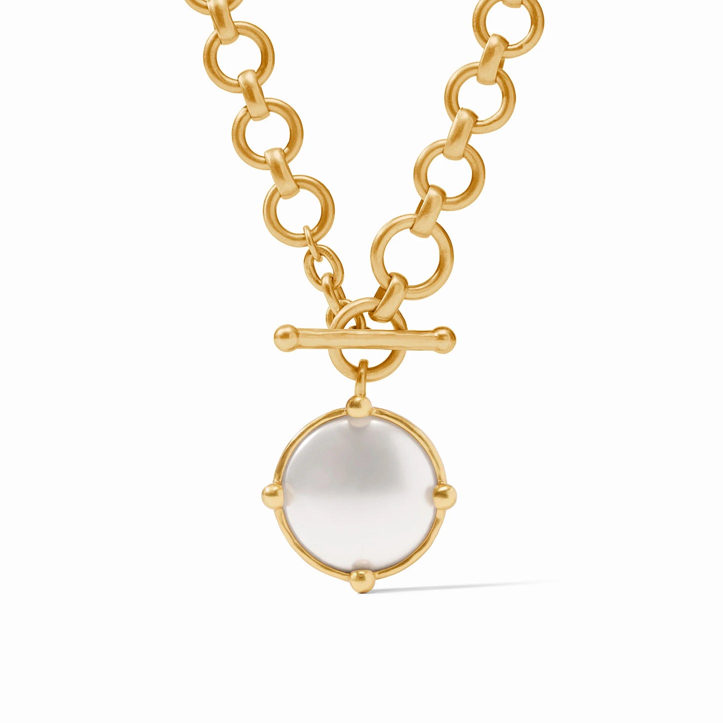Julie Vos Honeybee Demi Necklace Pearl