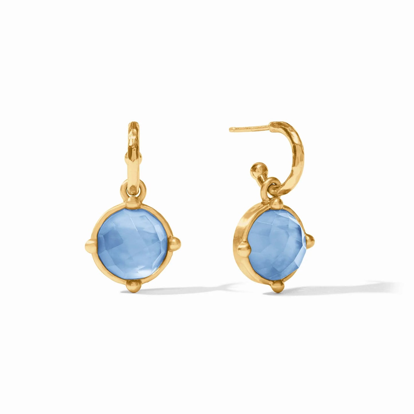 Julie Vos Honeybee Hoop & Charm Earring