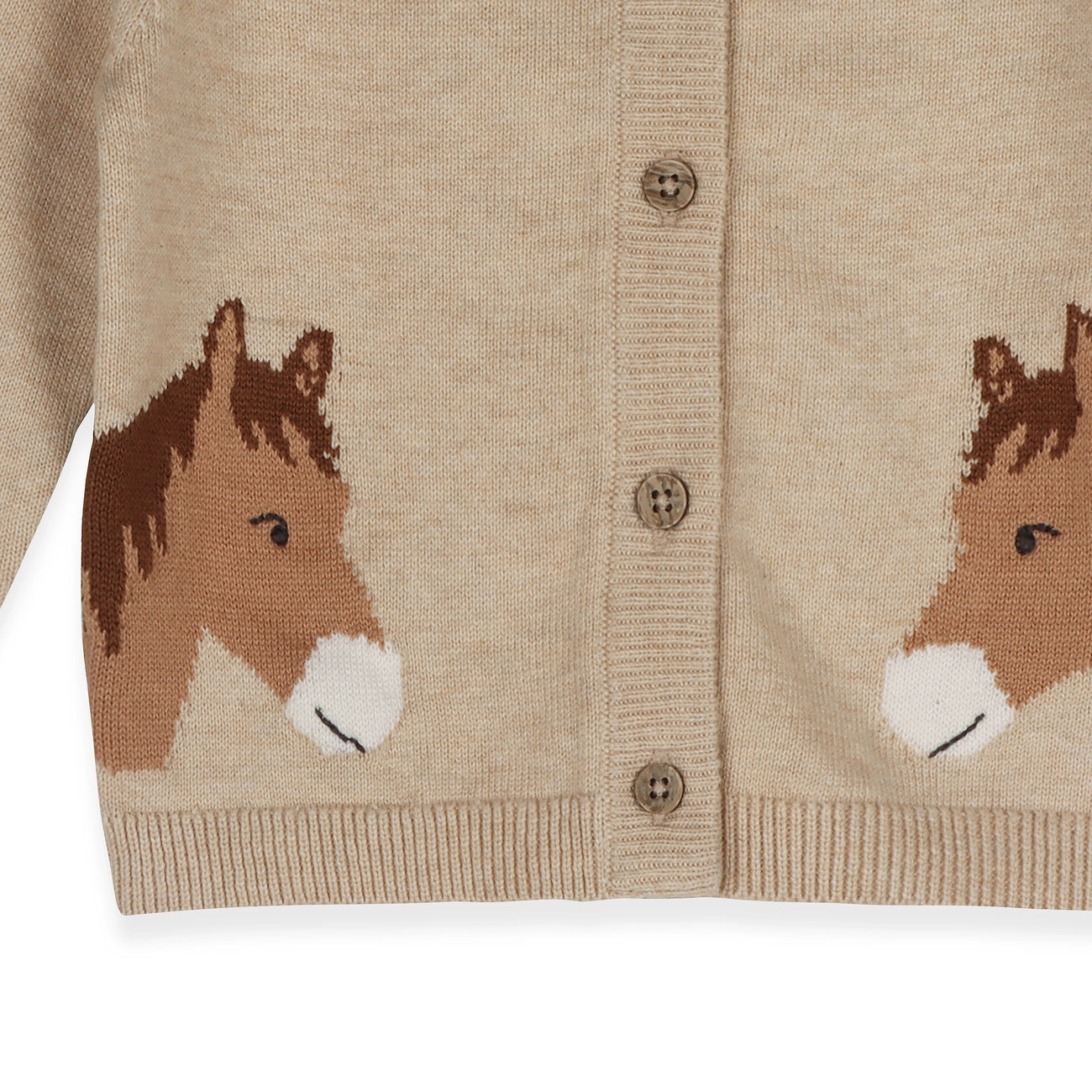 Baby Horse Knit Cardigan