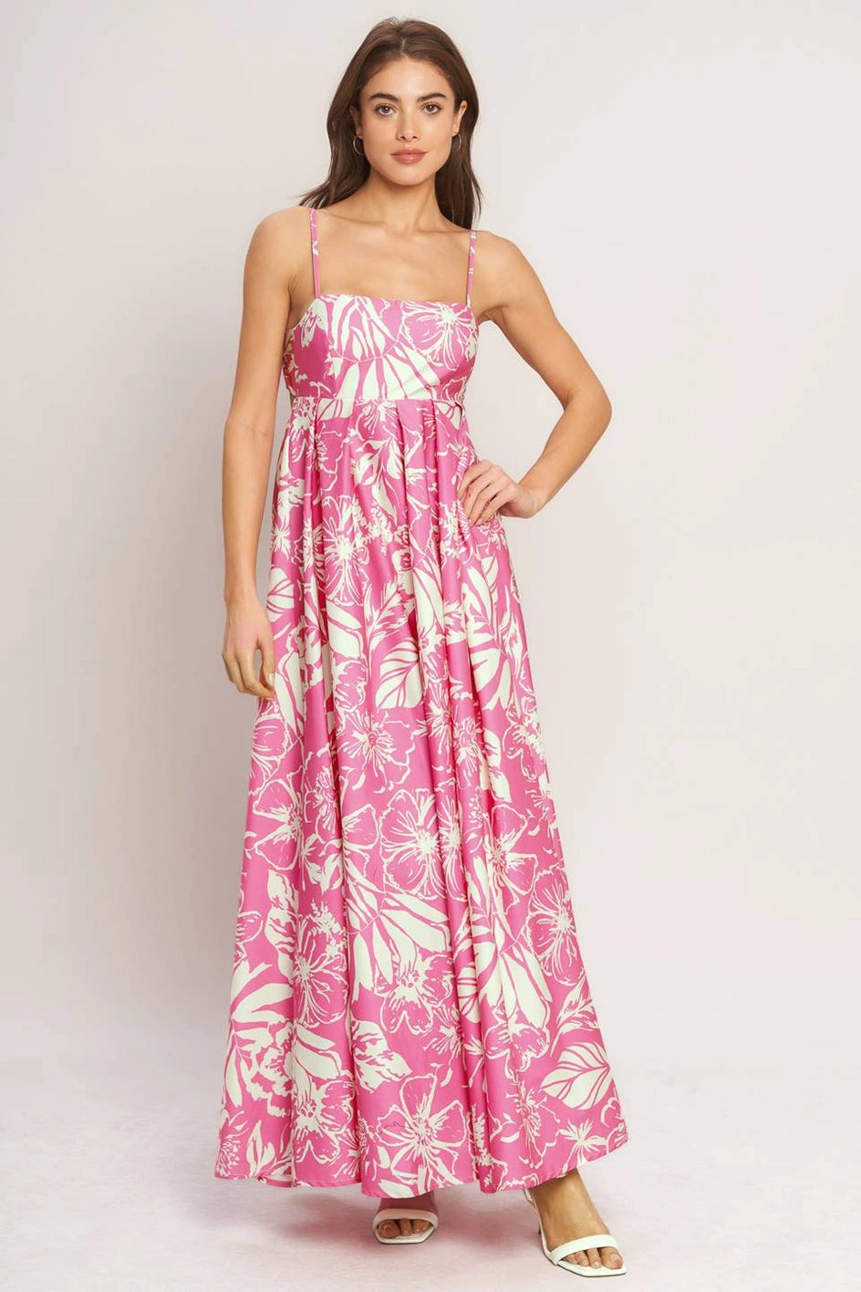 Open Back Maxi Dress