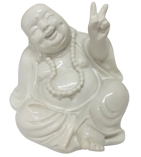 White Peace Buddha