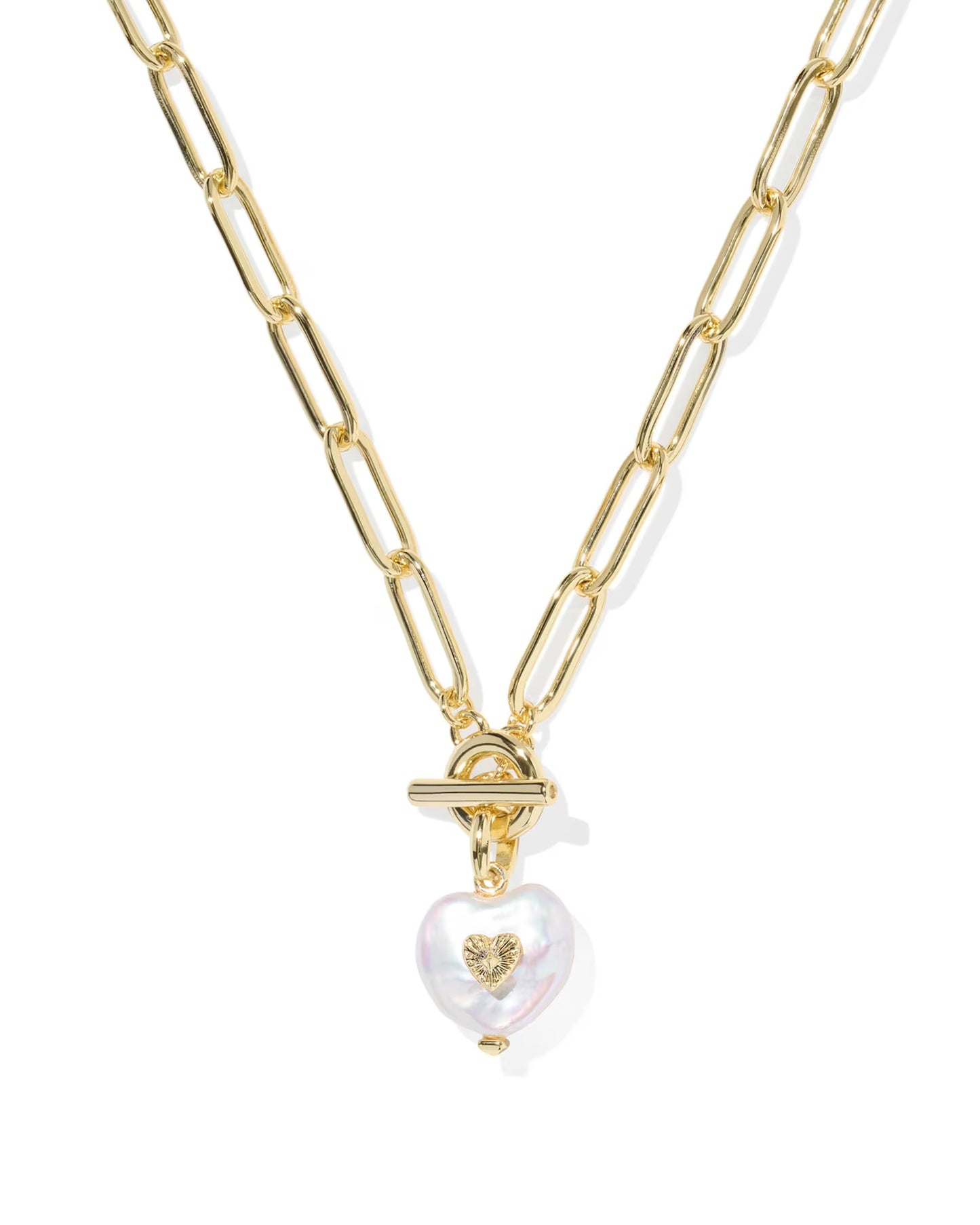 Sasha Heart Gold Link and Chain
