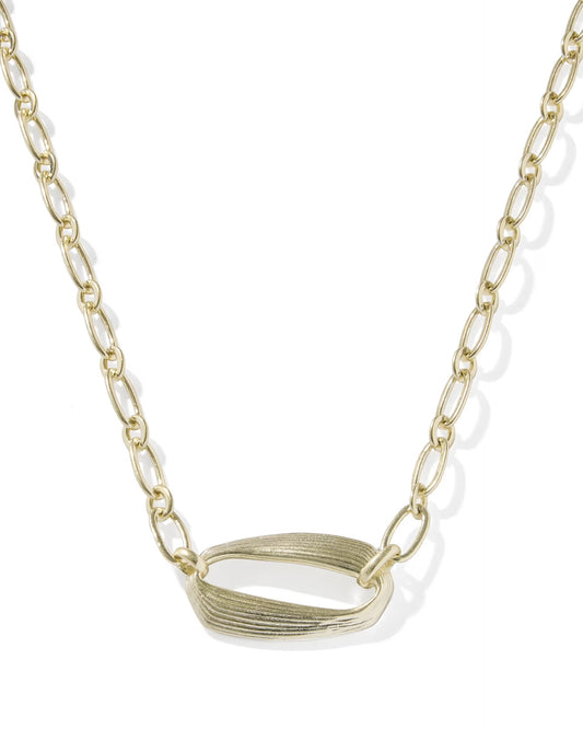 Kendra Scott Kira Gold Short Pendant Necklace