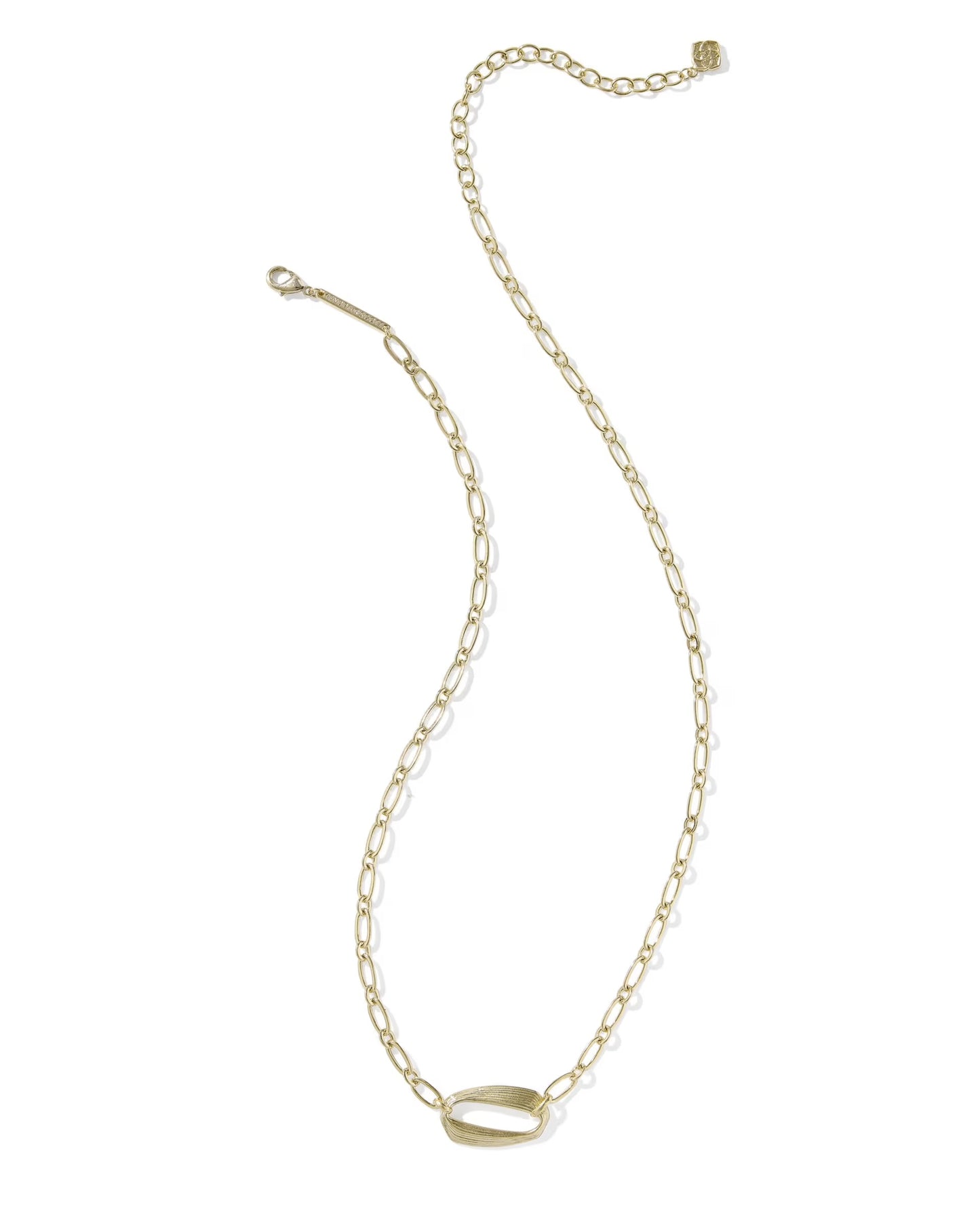 Kendra Scott Kira Gold Short Pendant Necklace