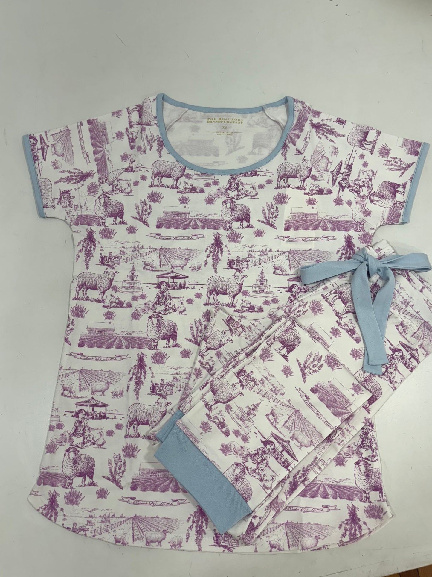 Brittingham Farms Stay In Bed Pajama Set