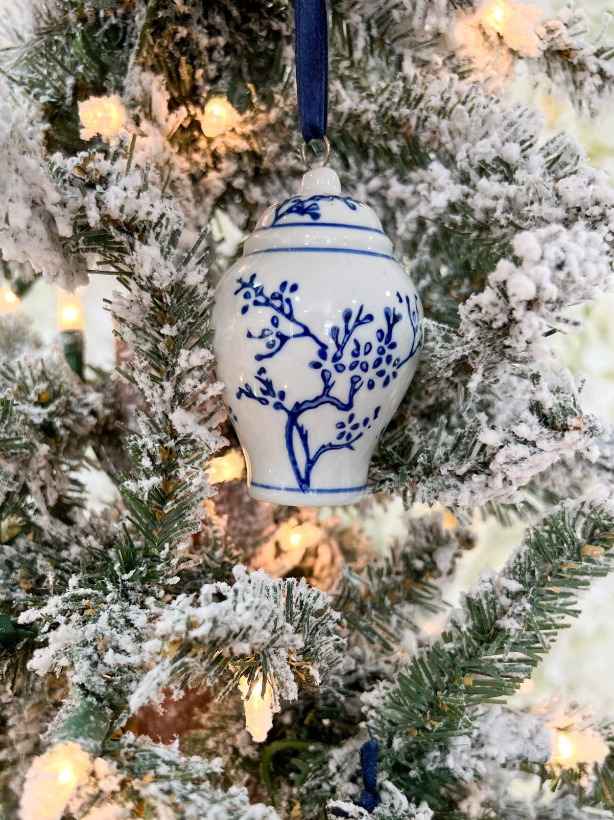 Blue & White Mini Chinoiserie Ornaments