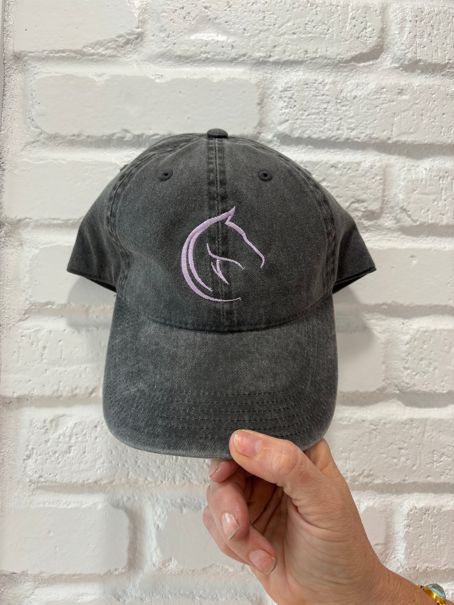 Lilla Cavallo Embroidered Baseball Cap