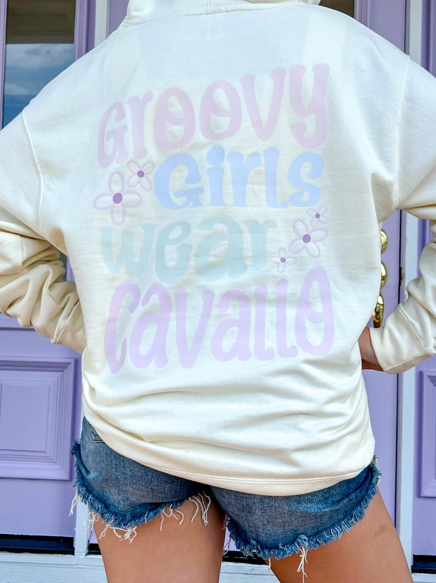 Groovy Girls Wear Lilla Cavallo Sweatshirt Hoodie