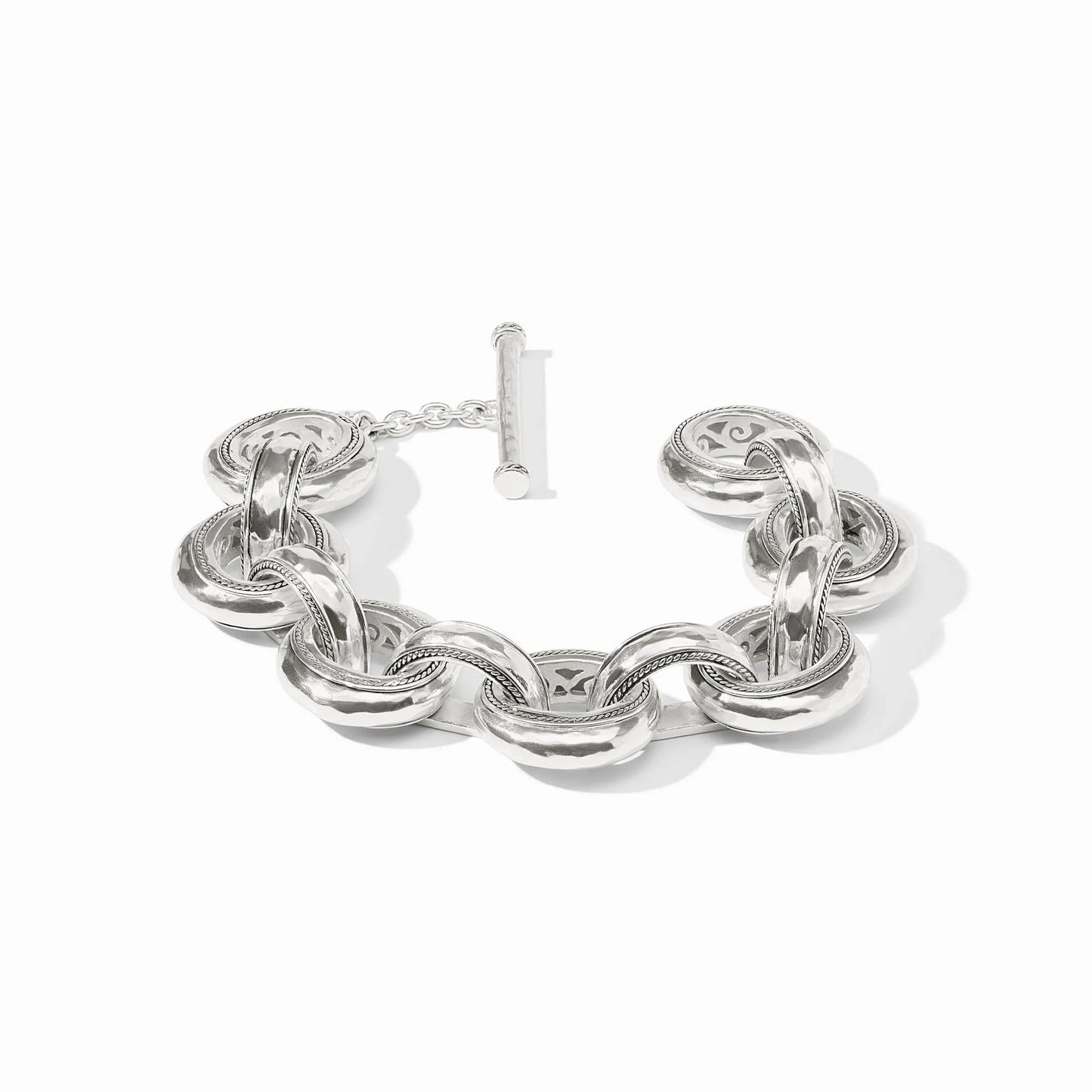 Julie Vos Cannes Demi Link Bracelete Silver