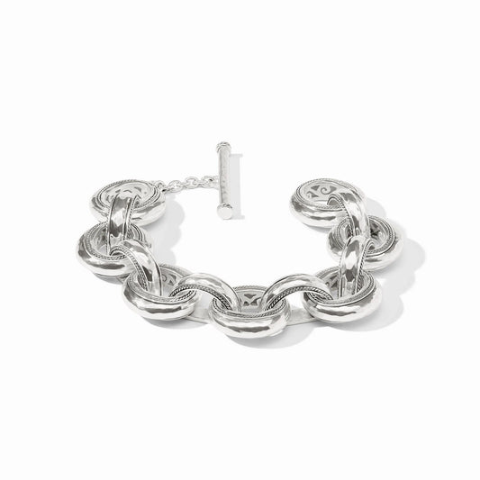 Julie Vos Cannes Demi Link Bracelete Silver