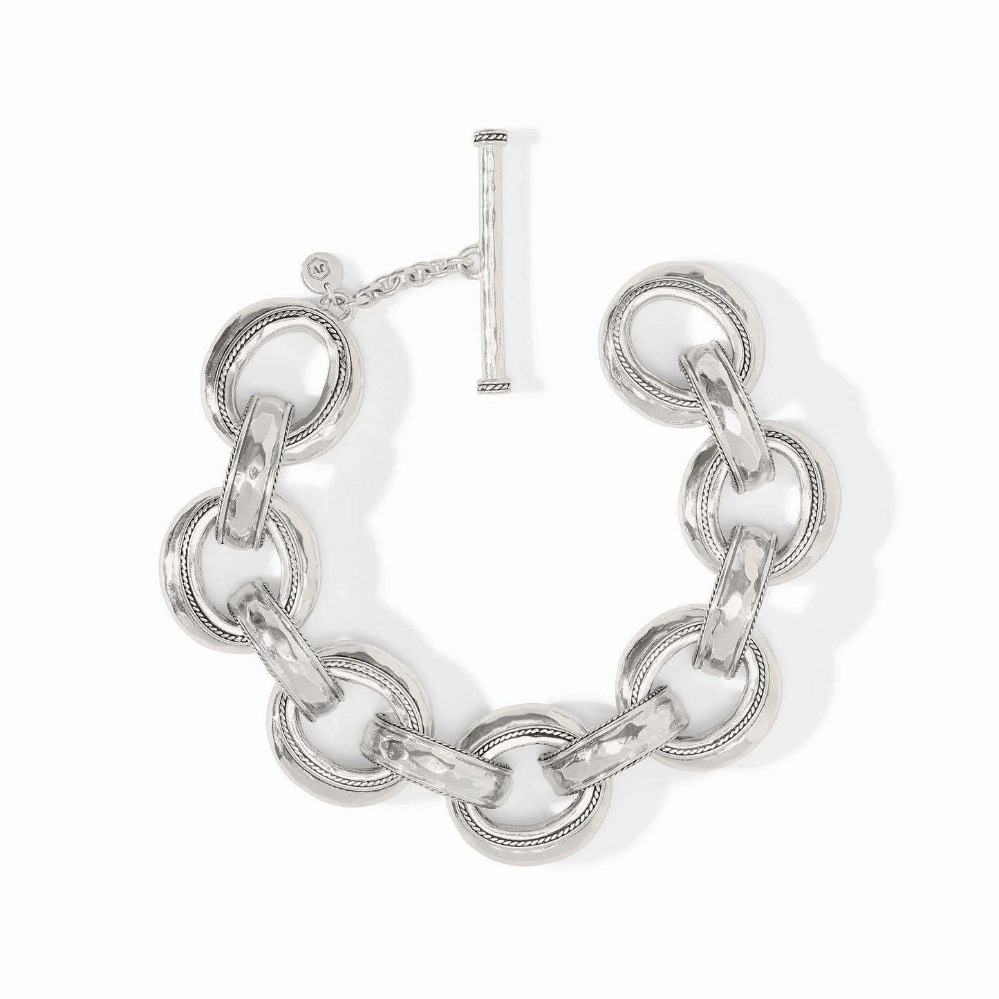 Julie Vos Cannes Demi Link Bracelete Silver
