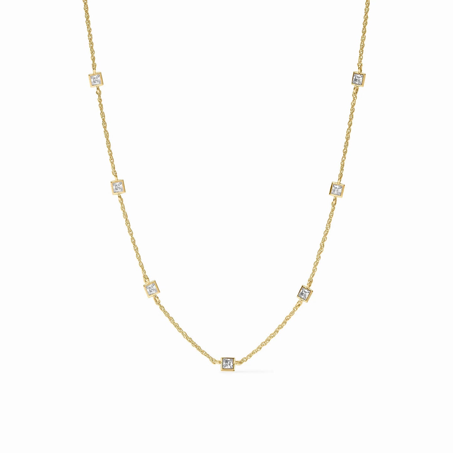 Julie Vos Jolie Delicate Station Necklace