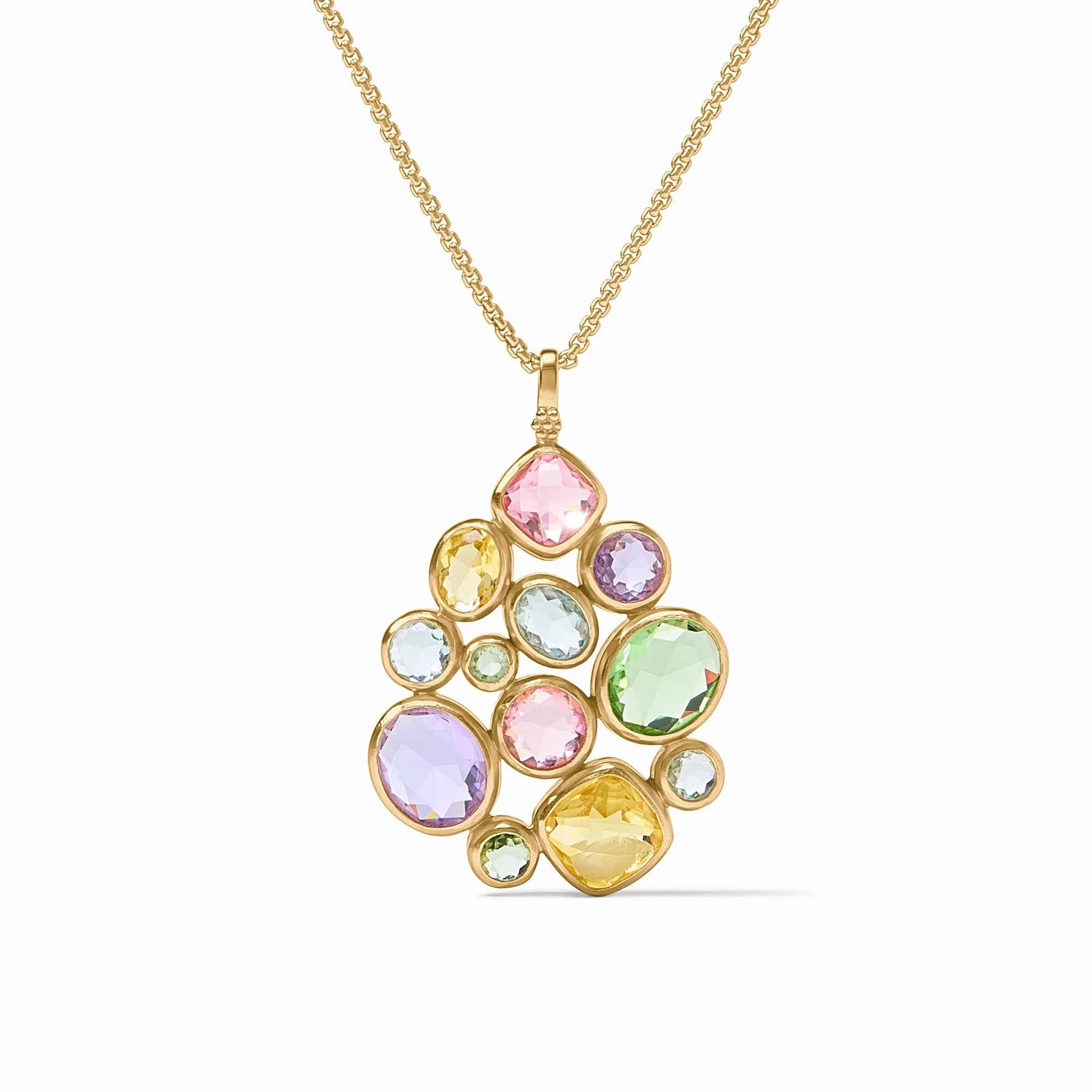 Julie Vos Kaleidoscope Statement Pendant Necklace