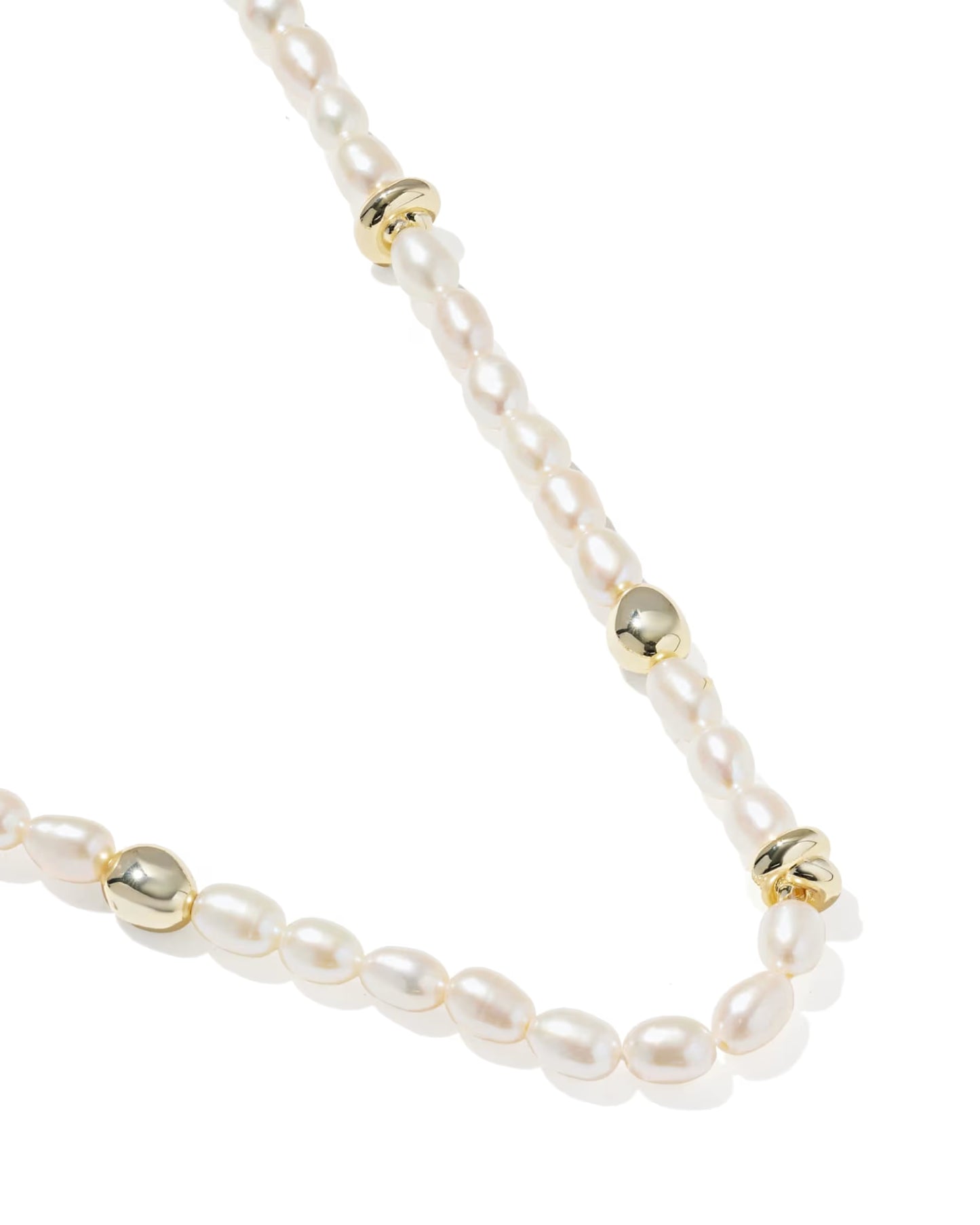 Kendra Scott Gabriella Gold Pearl Strand Necklace