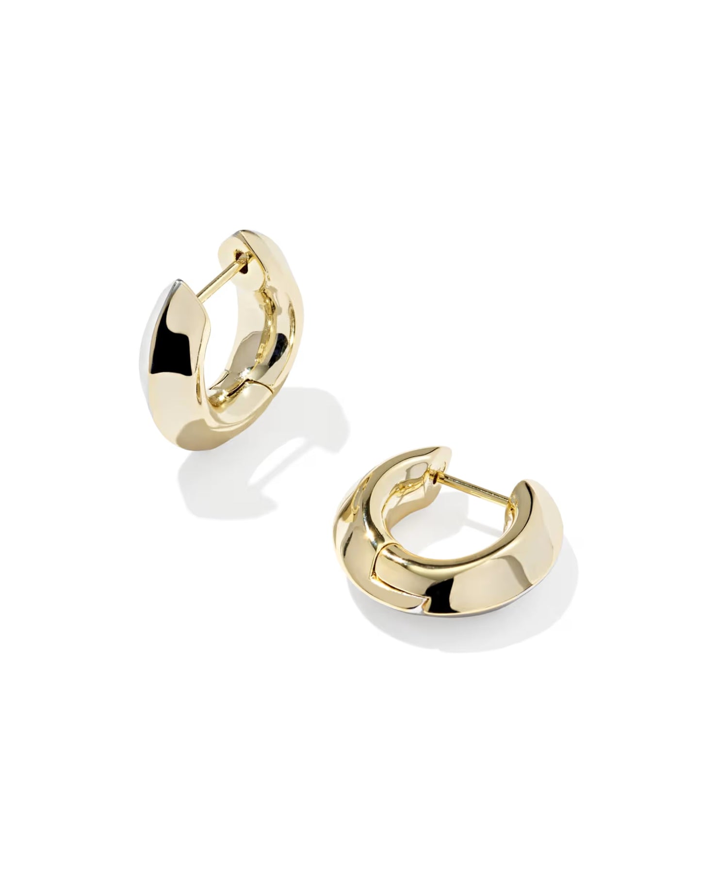 Kendra Scott Mikki Mixed Metal Huggie Earrings