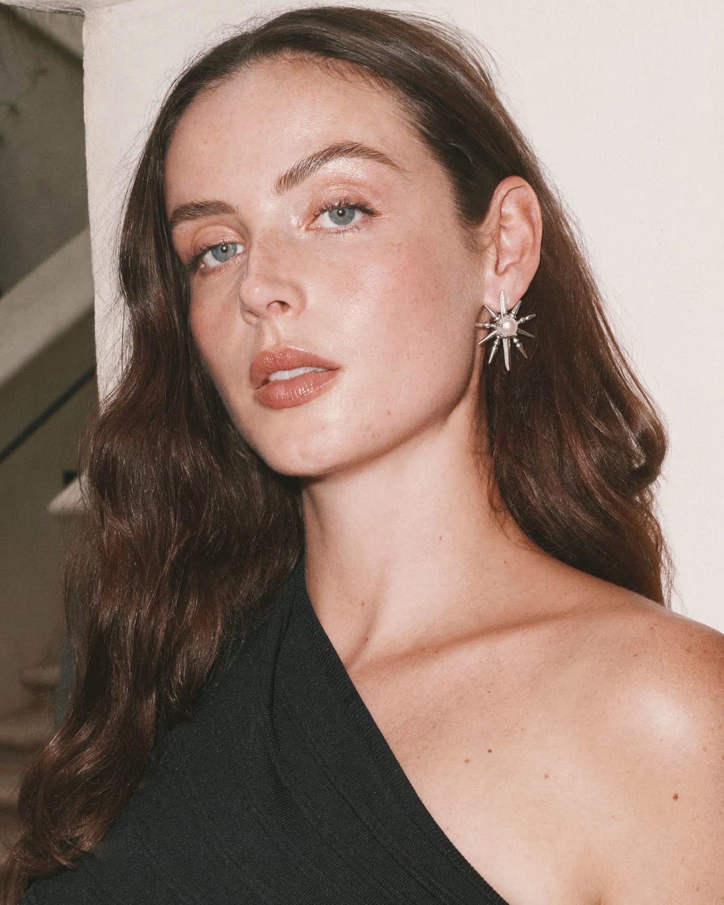 Kendra Scott Rogan Vintage Silver Stud Earrings