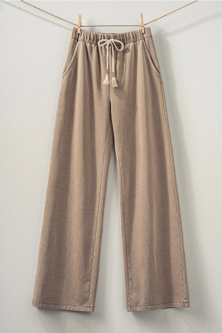 Mocha Drawstring Pants
