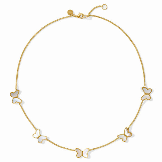 Julie Vos Papillon Delicate Station Necklace