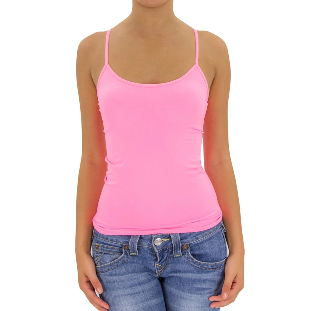 Basic Unlined Tank Top Cami