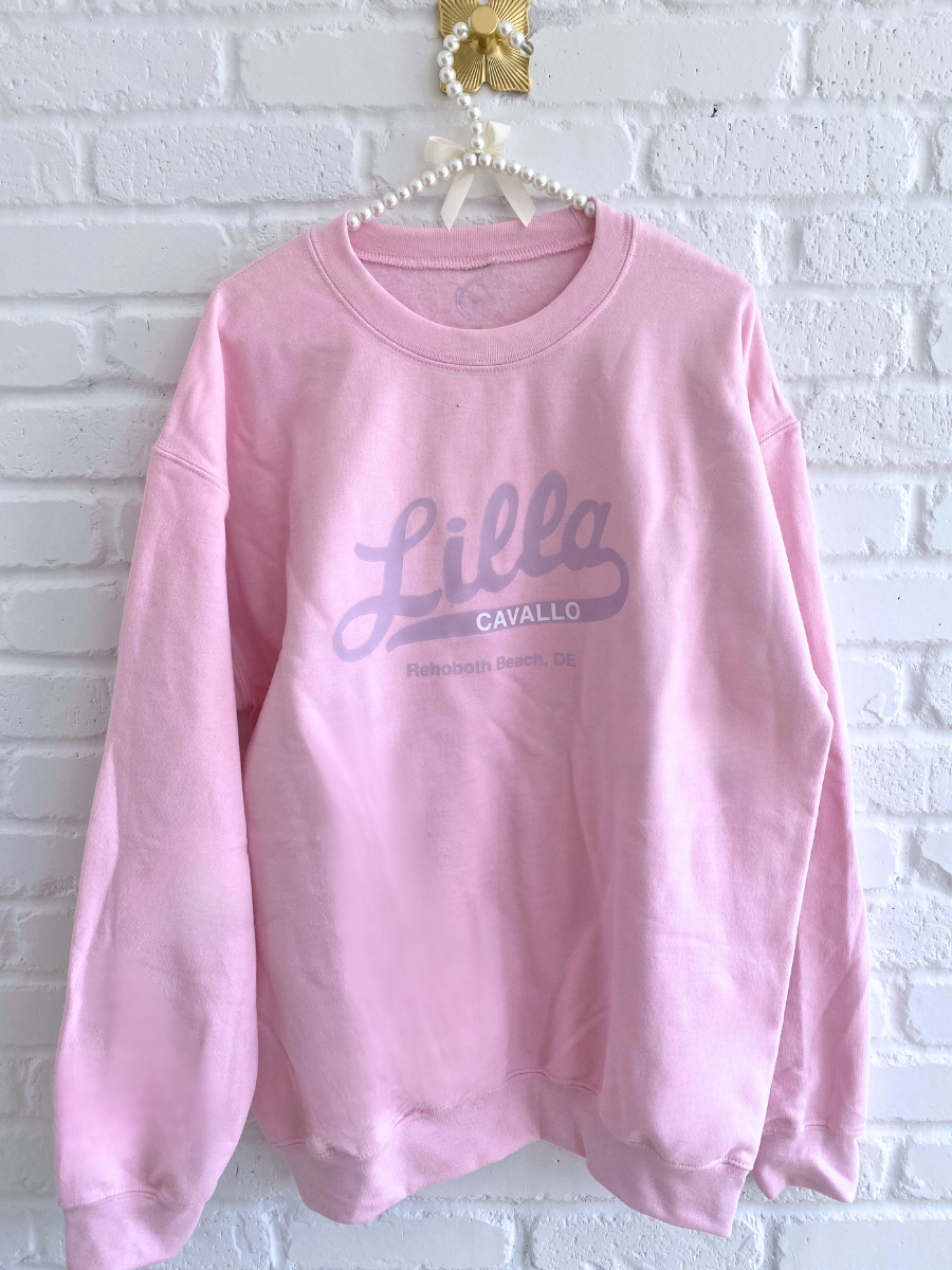 Candy Lilla Crewneck Sweatshirts