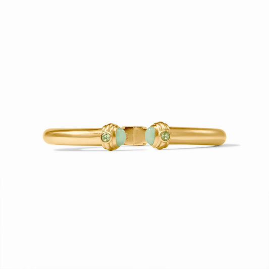 Julie Vos Portofino Demi Cuff In Aqua Jade