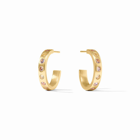 Julie Vos Rainbow Hoop Champagne Radiance