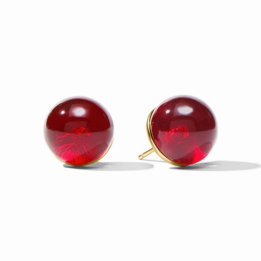 Julie Vos Ravello Stud Cranberry