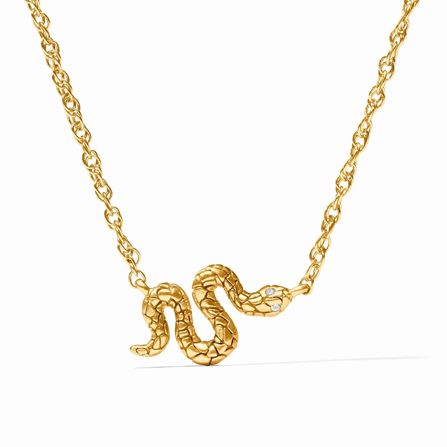 Julie Vos Snake Delicate Necklace