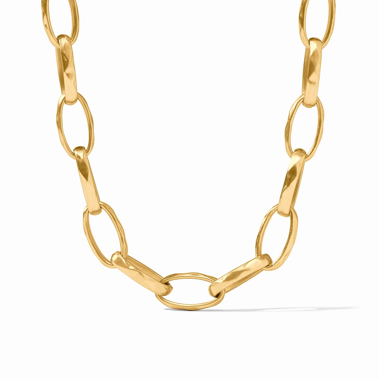 Julie Vos Solara Link Necklace Gold