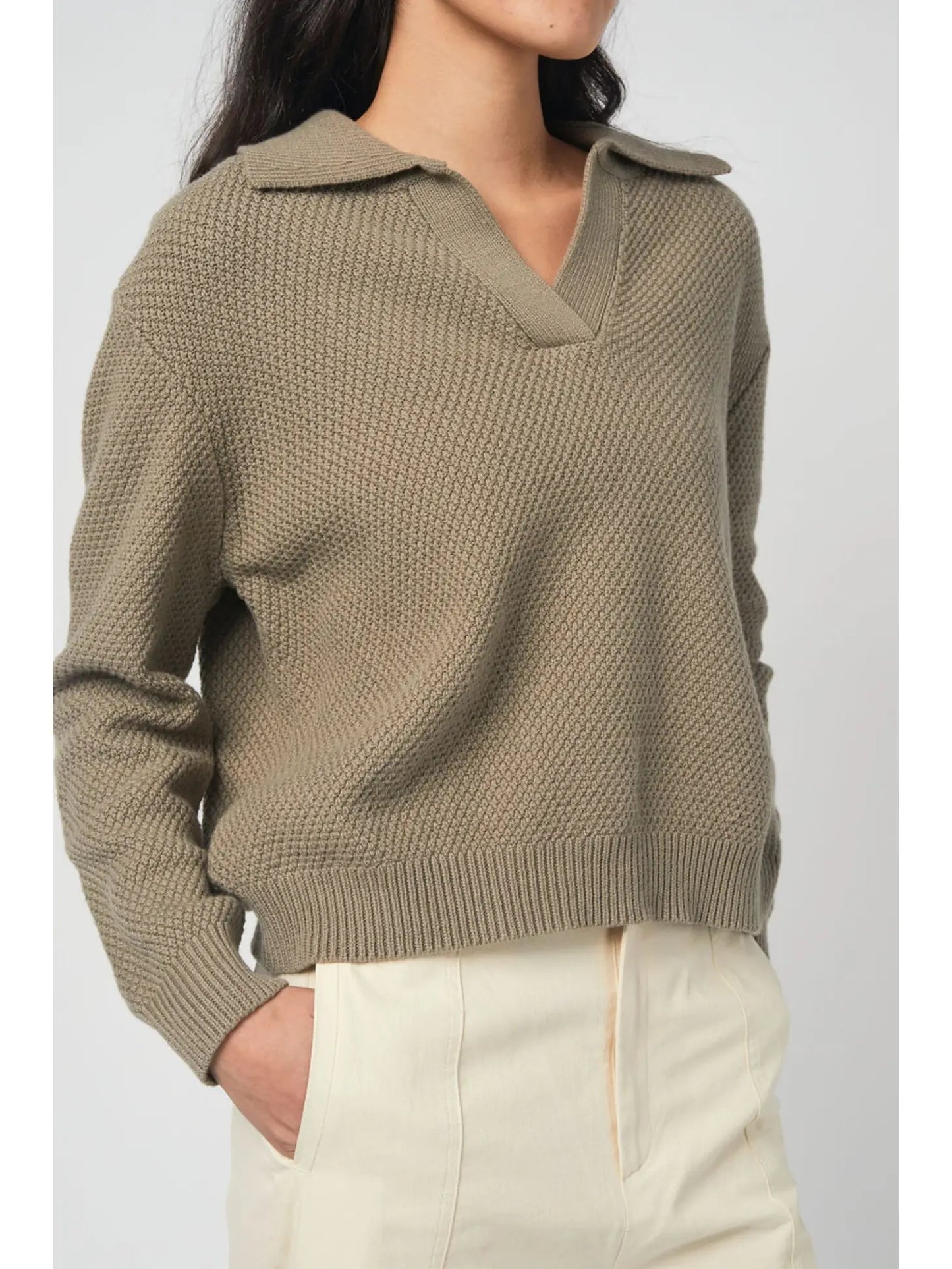 Taupe Archie Sweater