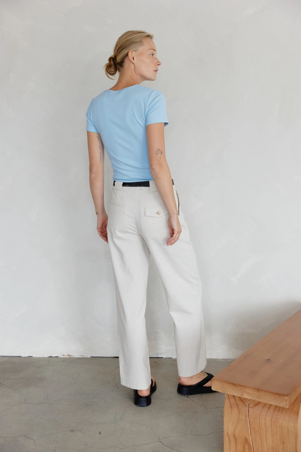 Basic Waist Length T-Shirt