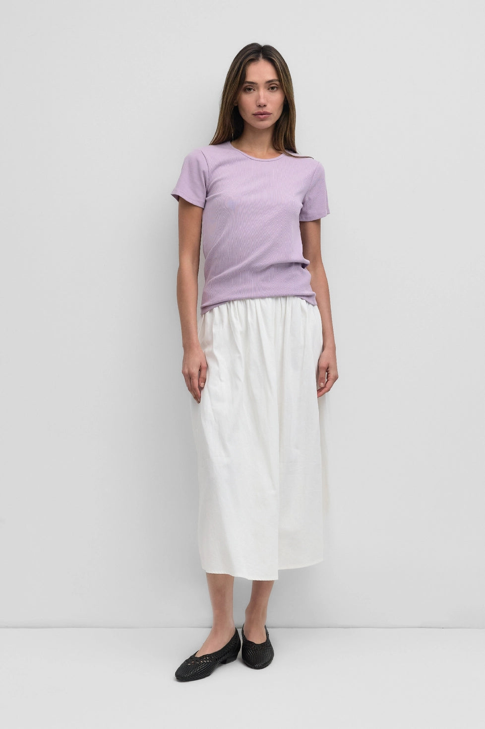 Basic Waist Length T-Shirt