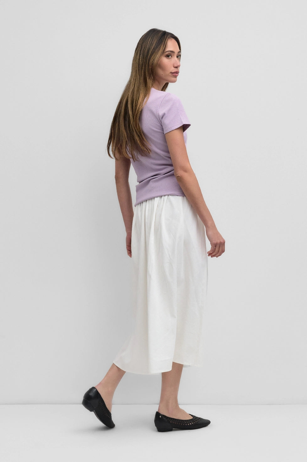 Basic Waist Length T-Shirt