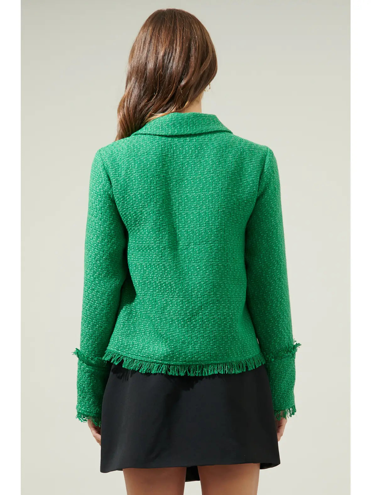 Meadow Green Tweed Blazer