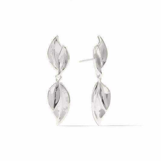 Julie Vos Willow Midi Silver Earring